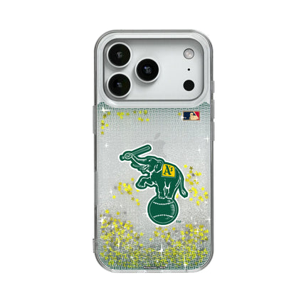Oakland As Home 1988 - Cooperstown Collection Linen Glitter Phone Case for Apple iPhone