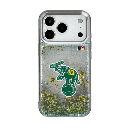 Oakland As Home 1988 - Cooperstown Collection Linen Glitter Phone Case for Apple iPhone