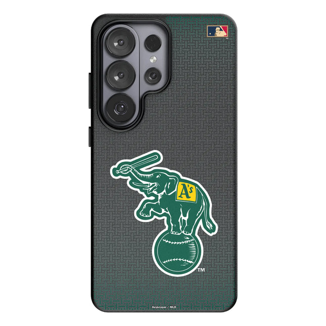 Oakland As Home 1988 - Cooperstown Collection Linen MagSafe Compatible Phone Case for Samsung Galaxy