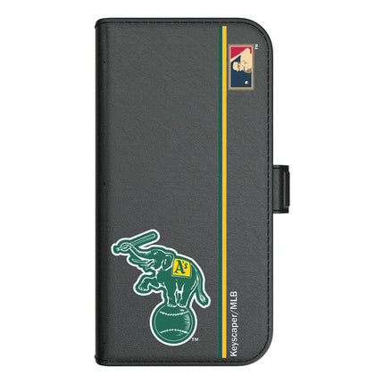 Oakland As Home 1988 - Cooperstown Collection Sidebar Folio 2.0 Case for Apple iPhone