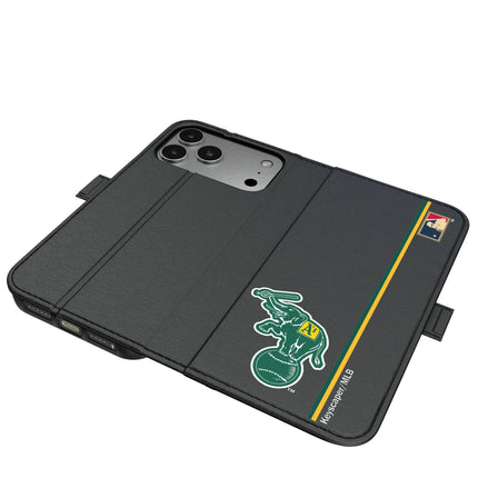 Oakland As Home 1988 - Cooperstown Collection Sidebar Folio 2.0 Case for Apple iPhone