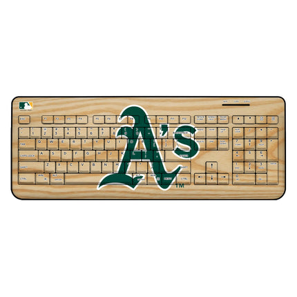 Oakland Athletics Baseball Bat Wireless USB Keyboard