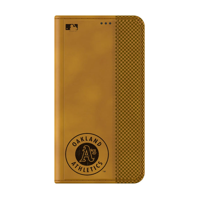 Oakland Athletics Burn Folio Phone Case for Samsung Galaxy