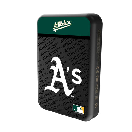 Oakland Athletics Endzone Plus Wireless Mag Power Bank