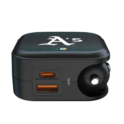 Oakland Athletics Linen 2 in 1 USB A/C Charger