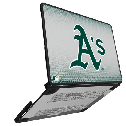 Oakland Athletics Linen Laptop Case for Apple MacBook