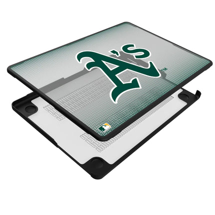 Oakland Athletics Linen Laptop Case for Apple MacBook
