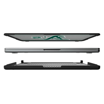Oakland Athletics Linen Laptop Case for Apple MacBook