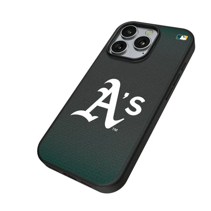 Oakland Athletics Linen MagSafe Compatible Phone Case for Apple iPhone