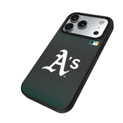 Oakland Athletics Linen MagSafe Compatible Phone Case for Apple iPhone