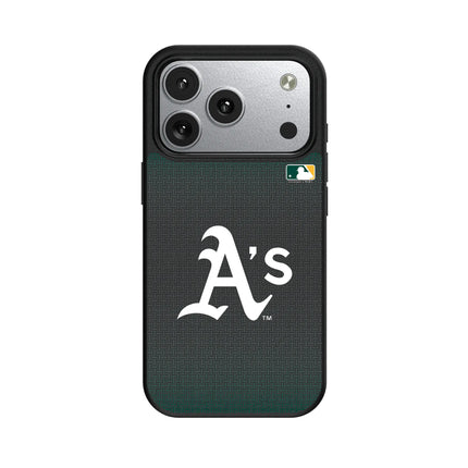 Oakland Athletics Linen MagSafe Compatible Phone Case for Apple iPhone