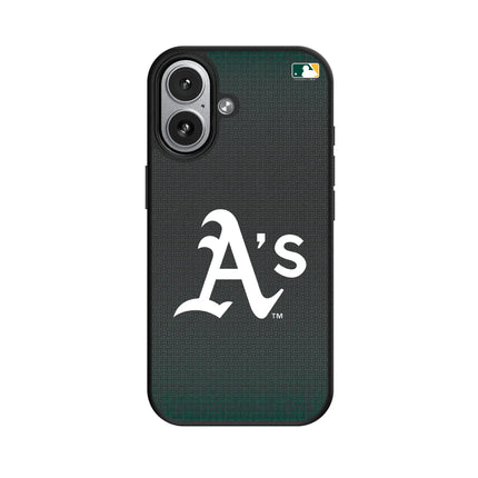 Oakland Athletics Linen MagSafe Compatible Phone Case for Apple iPhone