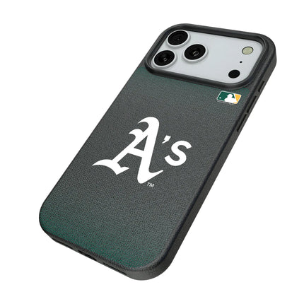 Oakland Athletics Linen MagSafe Compatible Phone Case for Apple iPhone