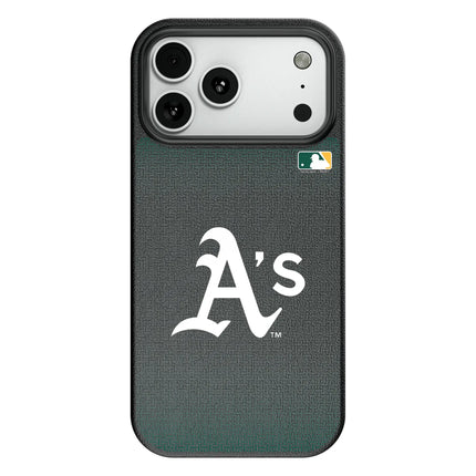 Oakland Athletics Linen MagSafe Compatible Phone Case for Apple iPhone