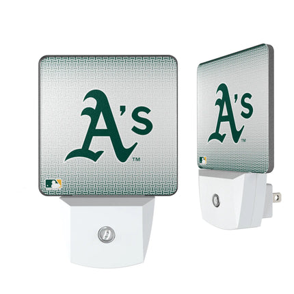 Oakland Athletics Linen Night Light 2-Pack