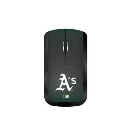 Oakland Athletics Linen Wireless Mouse