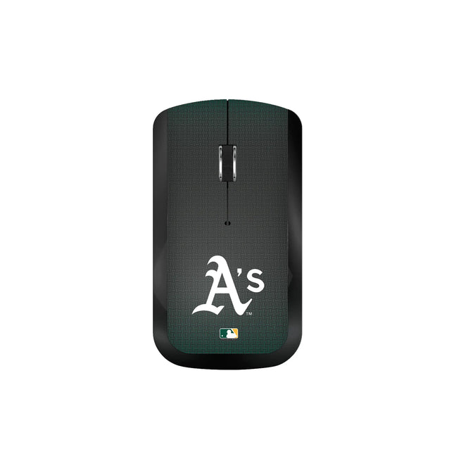Oakland Athletics Linen Wireless Mouse