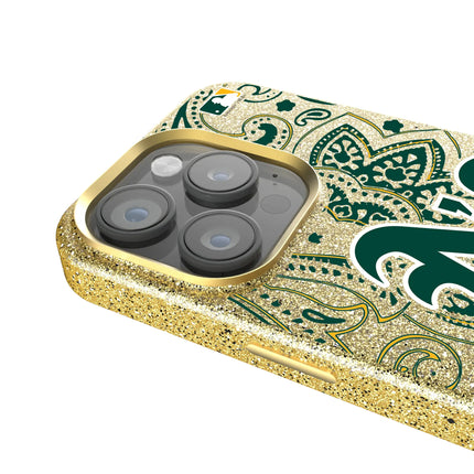 Oakland Athletics Paisley Bling Phone Case for Apple iPhone
