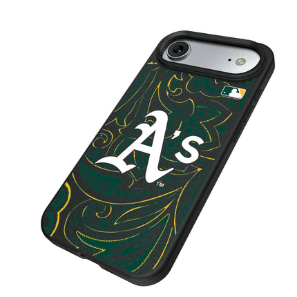 Oakland Athletics Paisley MagSafe Compatible Phone Case for Apple iPhone