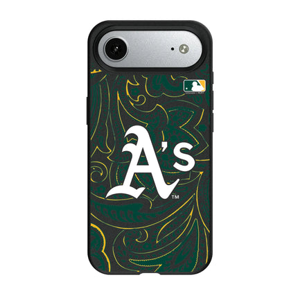Oakland Athletics Paisley MagSafe Compatible Phone Case for Apple iPhone