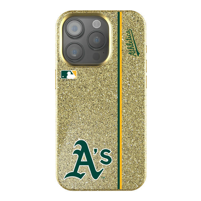 Oakland Athletics Sidebar Bling Phone Case for Apple iPhone