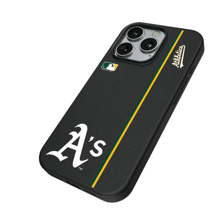 Oakland Athletics Sidebar MagSafe Compatible Phone Case for Apple iPhone