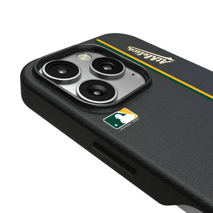 Oakland Athletics Sidebar MagSafe Compatible Phone Case for Apple iPhone