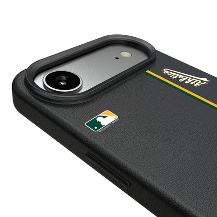 Oakland Athletics Sidebar MagSafe Compatible Phone Case for Apple iPhone