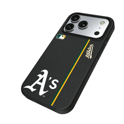 Oakland Athletics Sidebar MagSafe Compatible Phone Case for Apple iPhone