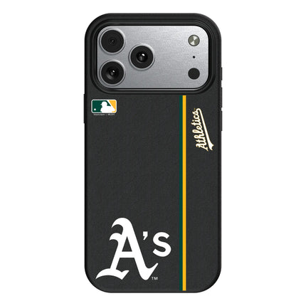Oakland Athletics Sidebar MagSafe Compatible Phone Case for Apple iPhone
