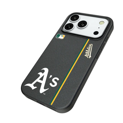 Oakland Athletics Sidebar MagSafe Compatible Phone Case for Apple iPhone