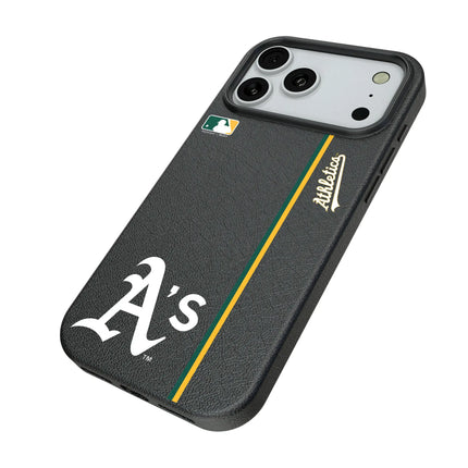 Oakland Athletics Sidebar MagSafe Compatible Phone Case for Apple iPhone