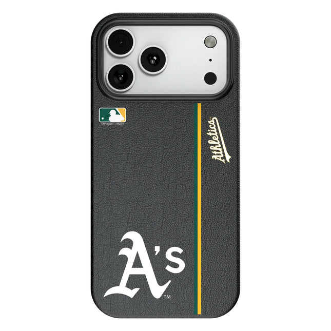 Oakland Athletics Sidebar MagSafe Compatible Phone Case for Apple iPhone