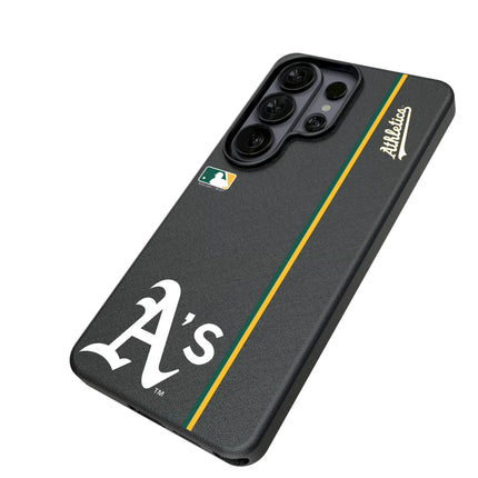 Oakland Athletics Sidebar MagSafe Compatible Phone Case for Samsung Galaxy