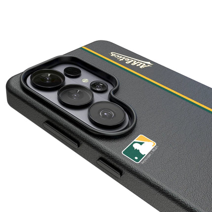 Oakland Athletics Sidebar MagSafe Compatible Phone Case for Samsung Galaxy