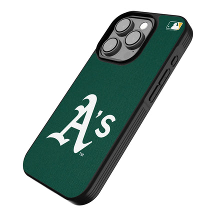 Oakland Athletics Solid Bump Phone Case for Apple iPhone