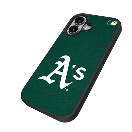 Oakland Athletics Solid Bump Phone Case for Apple iPhone