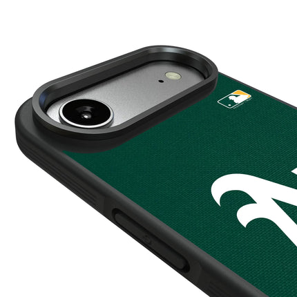 Oakland Athletics Solid Bump Phone Case for Apple iPhone
