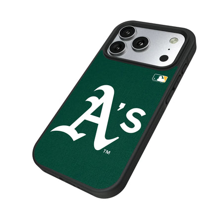 Oakland Athletics Solid Bump Phone Case for Apple iPhone