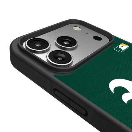 Oakland Athletics Solid Bump Phone Case for Apple iPhone