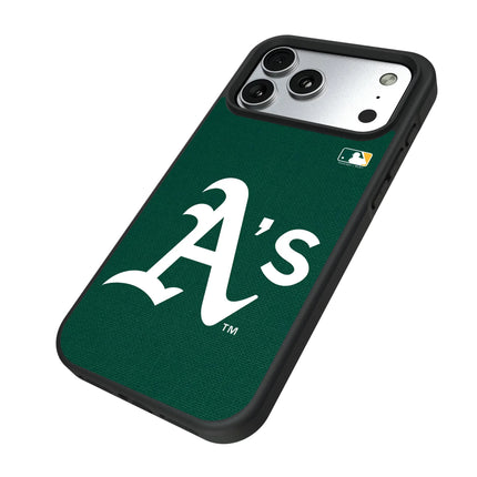 Oakland Athletics Solid Bump Phone Case for Apple iPhone