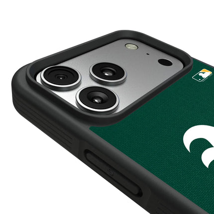 Oakland Athletics Solid Bump Phone Case for Apple iPhone
