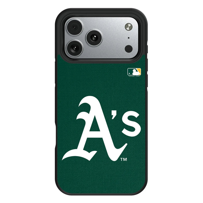 Oakland Athletics Solid Bump Phone Case for Apple iPhone