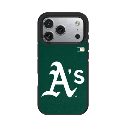 Oakland Athletics Solid Bump Phone Case for Apple iPhone