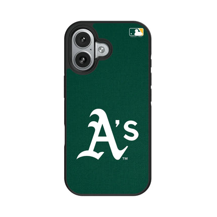 Oakland Athletics Solid Bump Phone Case for Apple iPhone
