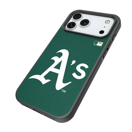 Oakland Athletics Solid Bump Phone Case for Apple iPhone