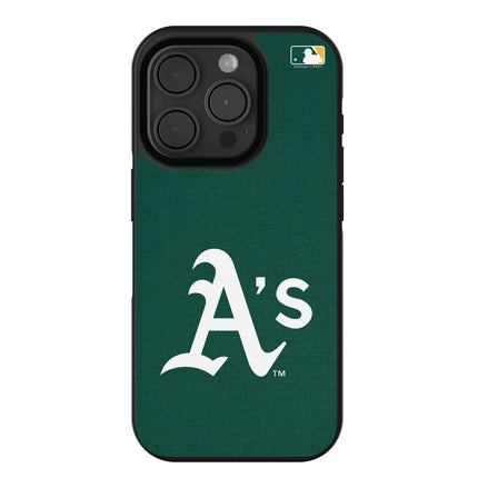 Oakland Athletics Solid Bump Phone Case for Apple iPhone