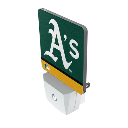 Oakland Athletics Stripe Night Light 2-Pack