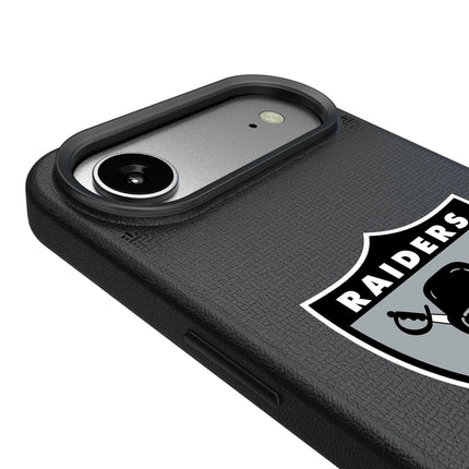 Oakland Raiders 1963 Historic Collection Linen MagSafe Compatible Phone Case for Apple iPhone