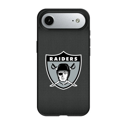 Oakland Raiders 1963 Historic Collection Linen MagSafe Compatible Phone Case for Apple iPhone